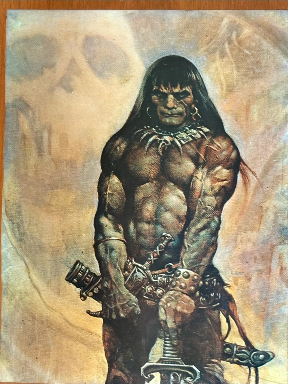 Vintage RARE “The Barbarian”/“Conan” Same Day Shipping 16 x 12